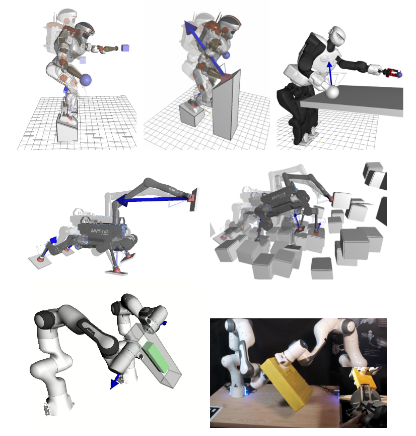 Feasibility Retargeting for Multi-contact Teleoperation and Physical Interaction