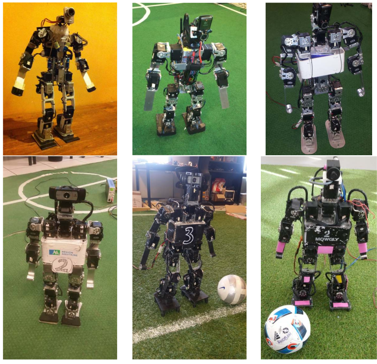 Apprentissage et correction des imperfections des robots humanoïdes de petite taille : application à l’odométrie et à la synthèse de mouvements
